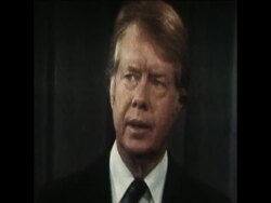 SYND 11 11 77 US PRESIDENT CARTER GIVES PRESS CONFERENCE ON MIDDLE EAST SITUATION Instructional Video