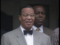 Louis Farrakhan Meets Nelson Mandela, President Mandela's Message Of Truth And Reconciliation News Clip