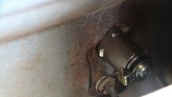 ignition lock with door car keys Stock Footage