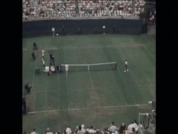 SYND 8-8-69 TENNIS SEMI FINALS Instructional Video