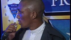 Tricky Interview at Mercury Awards 1995 News Clip