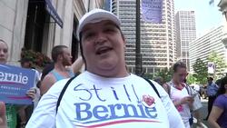 Sanders Backers Rally As DNC Opens Instructional Video