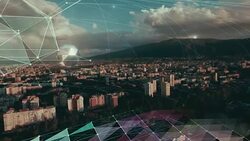 Future City Stock Footage