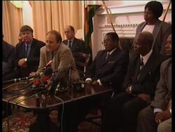 ZIMBABWE: WHITE FARM LEADERS MEET PRESIDENT MUGABE Instructional Video