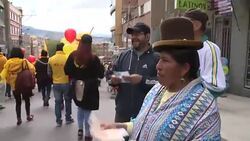 CLEAN : Bolivian protesters demonstrate against modifying constitution News Clip