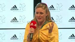 CLEAN: OLY-2012: Sally Pearson delivers gold News Clip