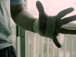 Taping up Stock Footage