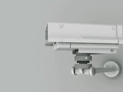 Security Cam Scan Stock Footage