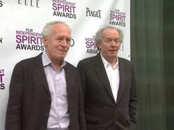  Jean-Pierre Dardenne and Luc Dardenne at 2012 Film Independent Filmmaker Grant And Spirit Award Nominees Brunch on 1/14/2012 in West Hollywood, CA. (Footage by WireImage Video/Getty Images Entertainment Video) Stock Footage