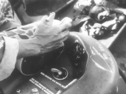 Airboats "Aircats" Aid Allies in Vietnam War Stock Footage