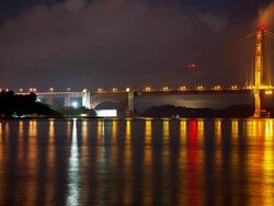 Timelapse of the Golden Gate Bridge Stock Footage