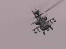 Apache helicopter stockshots News Clip