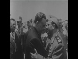 CAN172 EGYPTIAN PRESIDENT GAMAL NASSER IN YEMEN Instructional Video