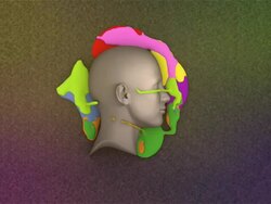 Concept for Philosophy, Psychiatry and Psychology (2 versions) Stock Footage