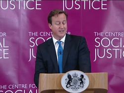 David Cameron Pledges to Reform Criminal Justice News Clip