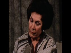 SYND 03-11-73 INTERVIEW WITH ALLENDE'S WIFE ON HUSBAND'S OVERTHROW News Clip