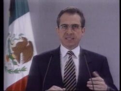 MEXICO: PRESIDENT ERNESTO ZEDILLO ORDERS ARREST OF REBEL LEADER News Clip