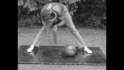 Chicago boxer punches punching bag with rhythm, creating musical effect News Clip