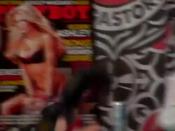 WWE Diva Ashley Massaro Autographs Copies of Her April Playboy Stock Footage