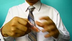 businessman show money Stock Footage