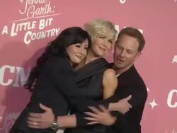 Shannen Doherty, Jennie Garth, Ian Ziering at CMT's Jennie Garth: A Little Bit Country Launch And 40th Birthday Celebration Stock Footage