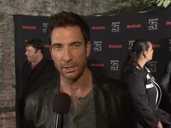 INTERVIEW - Dylan McDermott talks about how Men's Health is inspiring at Men's Health Celebrates 25th Anniversary Stock Footage
