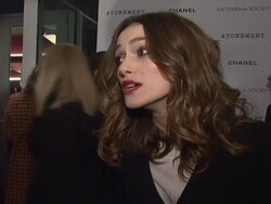 'Atonement' Premiere Stock Footage