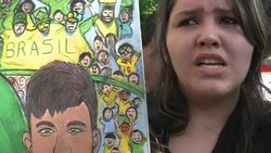 VOICED : Selecao fever hits the Brazilian town News Clip