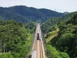 Gangwon-do Mukho Station / Donghae, Gangwon-do, South Korea Stock Footage