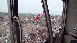 VOICED : Al menos 98 muertos por tornado en China News Clip