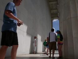 Summer Draws Tourists To Washington, D.C. Stock Footage