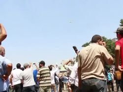 Muslim Brotherhood Supporters Curse the Military Stock Footage