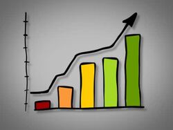 color chart - cartoon style Stock Footage