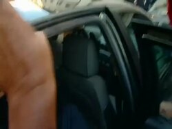 Meredith Kercher family members arrive at court Stock Footage