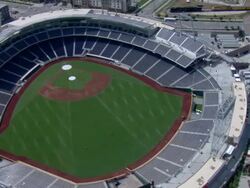TD Ameritrade Park baseball stadium Stock Footage