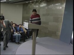 Bolivian president-elect Morales starts European tour in Spain News Clip
