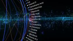 Nutrients in Foods Stock Footage