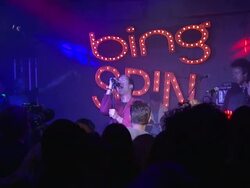 PERFORMANCE: Fitz and the Tantrums at Bing Bar Sundance 2012 - Day 5 in Park City, Utah, on 1/23/2012 (Footage by WireImage Video/Getty Images Entertainment Video) Stock Footage