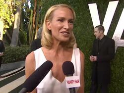 INTERVIEW - Kelly Lynch on dressing like an angel Stock Footage