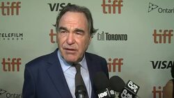INTERVIEW - Oliver Stone at 'Snowden' Premiere - 2016 Toronto International Film Festival Stock Footage