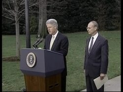 USA: BILL CLINTON ON WWII NAZI SLAVES COMPENSATION News Clip