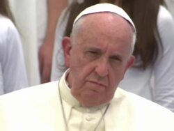 Pope Francis Listening to Choir News Clip