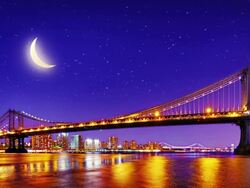 New York City Manhattan Bridge. Stock Footage