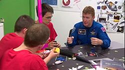 Prince Charles Meets Tim Peake At Bristol Prince's Trust office News Clip