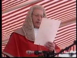 PRESIDENT ROBERT MUGABE SWORN IN FOR THIRD TERM News Clip