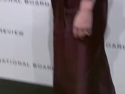 Tilda Swinton at National Board of Review Awards Gala - Red Carpet at Cipriani 42nd Street on 1/10/2012 in New York City, NY. Stock Footage