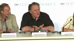 CLEAN : Depardieu back in the USSR at Cannes News Clip