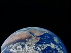 WA planet Earth from Apollo Saturn 17 Stock Footage