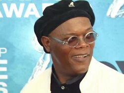 Samuel L. Jackson at the 42nd NAACP Image Awards at Los Angeles CA. (Footage by WireImage Video/GettyImages) Stock Footage