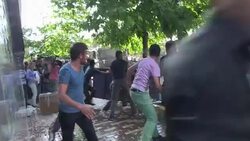 CLEAN : Protesters clash with police at Turkey mine blast site News Clip